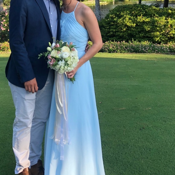 Azazie Ginger - Sky Blue - Picture 4 of 5